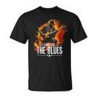 Blues Music Guitar For Guitaristsintage T-Shirt