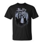 Buffy Theampire Slayer Distressedintage Scooby Gang T-Shirt