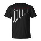 Car Mechanic Wrench Tool  T-Shirt