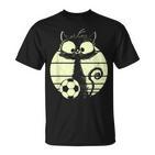 Cat Footballer Cats Cute Cat T-Shirt