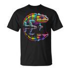 Chameleon Animal Graphic Illustration Chameleon T-Shirt