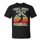 Cool Boys Playing Handball Handballer Boys Children's T-Shirt