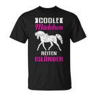 Cool Girls Riding Icelandic Horse T-Shirt