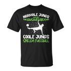 Cool Jung Spielnen Fußball T-Shirt