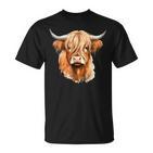 Cow Highland Cow Cow Costume Highland Cow T-Shirt