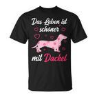 Dachshund Dog Girl Lady  T-Shirt