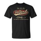 Das Ist Ein Alford Ding Das Würdest Du Nicht Verstehen Alford Name T-Shirt