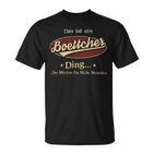 Das Ist Ein Boettcher Ding Das Würdest Du Nicht Verstehen Boettcher Name T-Shirt