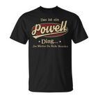 Das Ist Ein Powell Ding Das Würdest Du Nicht Verstehen Powell Name T-Shirt