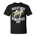 Das Ist Mein Homeoffice Sloth Home Office T-Shirt