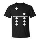 Domino Stein 2 Pieces 6 Pieces Carnival Costume T-Shirt