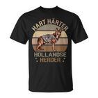 Dutch German Shepherd Hard Hardener Hollandse Herder Dog T-Shirt