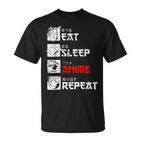 Eat Sleep Anime Repeat Manga Anime Manga Japan Outfit T-Shirt