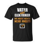 Electrician Father Dad Birth  T-Shirt