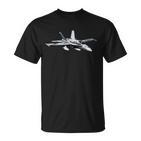 FA-18 F-18 Super Hornet Fighter Plane T T-Shirt