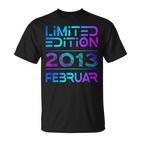 Februar 2013 Junge Mädchen 12 Geburtstag Limited Edition T-Shirt