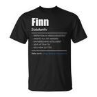 Finn Name First Name  T-Shirt