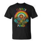 Flower Power Retro Nature Nostalgiaintage Outdoor Power T-Shirt