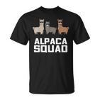 Alpaca For Alpaca Squad Lovers T-Shirt