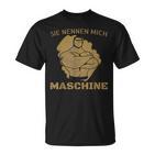 Bodybuilder Training Ich Name Mich Machine T-Shirt