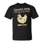 Chicken Game Don't Look At The Chicken Chicken T-Shirt