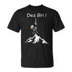 Hiking Beer Des Bin I Mountains Alps Outdoor S T-Shirt