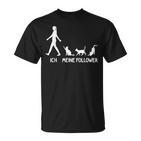 Ich Meine Follower Cats Saying Kitten Idea Cat T-Shirt