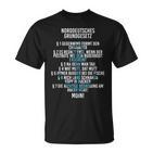 Slogan North Sea North German Basic Law  T-Shirt