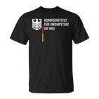 German Federal Institute For Incompetence Am Bau Pfusch Am Bau T-Shirt