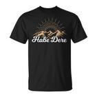 Habe Dere Bayern Bayerischer Spruch Geschenk T-Shirt