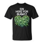 A Heart For Bubatz Bubatz Saying With Heart Bubatz T-Shirt