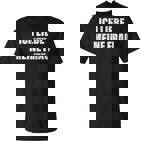Herren Ich Liebe Meine Frau Ehemann Sarkasmusalentinstag Spruch T-Shirt
