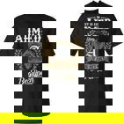 Het Is Een Ahmed Ding Je Zou Het Niet Begrijpen Ahmed Naam T-Shirt