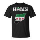 Homs Syria Free Syria Flag Syrian T-Shirt