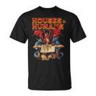 Houses And Humans Gamer Gamingintage Retro 90S T-Shirt