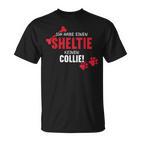 Ich Habe Einen Sheltie Sheltie Lovers Shetland Sheepdog T-Shirt