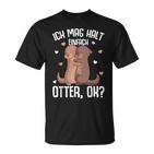 Ich Mag Halt Otter Seeotter Children's Girls' Women's T-Shirt