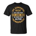 Ich Schnarche Nicht Schnarcher Saying Snoring T-Shirt