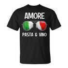 Italia Dialect Italian Amore Pasta &Ino S T-Shirt