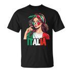 Italy Flag Woman Sunglasses Girls Italy & Italia T-Shirt