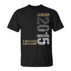 January 2015 Boy Girl 10Th Birthday Limited Edition T-Shirt