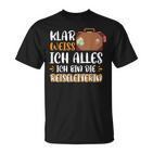 Klar Weiß Ich Alles Ich Bin Die Reiseleiterin S T-Shirt