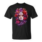 La Catrina Cool Dia De Muertos Day Of The Dead T-Shirt