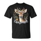 Lausmadl Costume Deer Oktoberfest T-Shirt