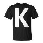 Letter K T-Shirt