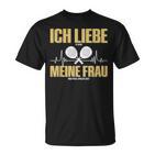 Liebe Es Wenn Meine Frauch Mich Padel Spielen Lässt T-Shirt