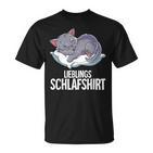 Lieblings Cat Sleep T-Shirt