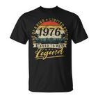 Limited Edition 1976 Geburtstag Retro Geburtsjahr 1976 T-Shirt