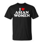 I Love Asian Women's T-Shirt