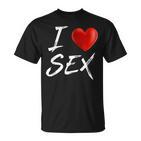 I Love Heart Sex T-Shirt